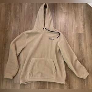H&M “Essential” Sherpa Hoodie Sweatshirt Size L